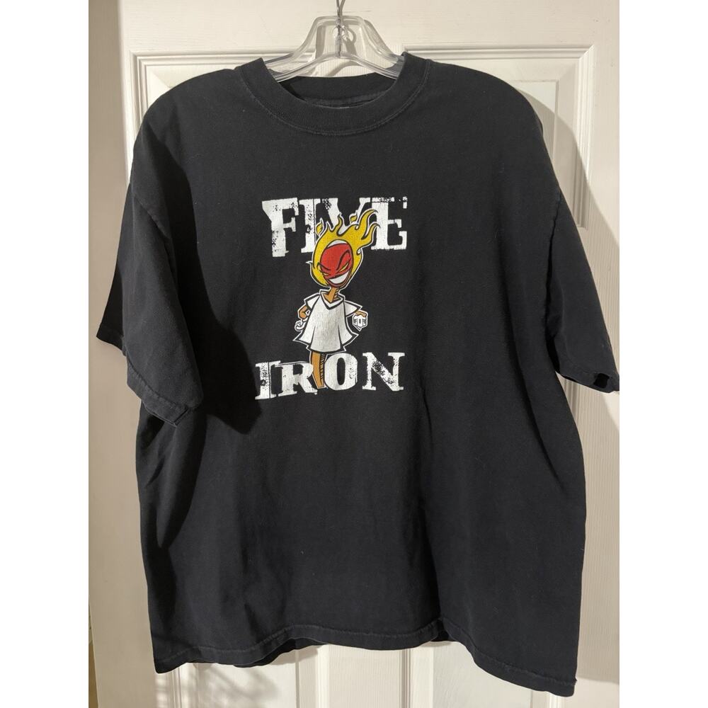 Vintage Five Iron Frenzy Shirt Band Matchstick Sz XL Christian Ska Punk Rock